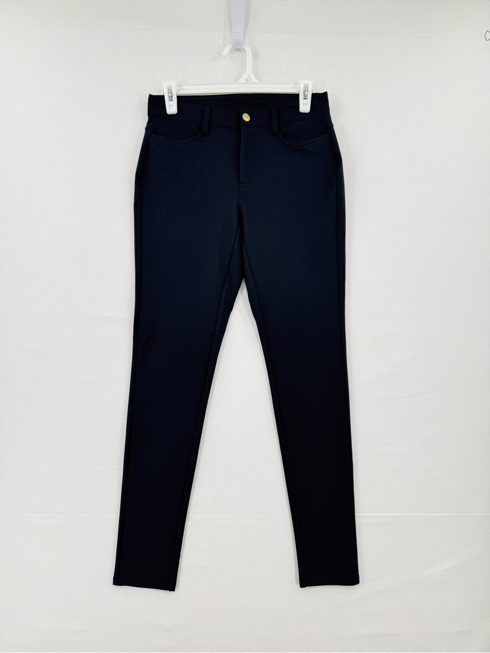 Michael Kors Navy Blue Skinny Pants Women’s Size 2 Stretch Office Career - Picture 3 of 16